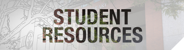 Student Resources Banner