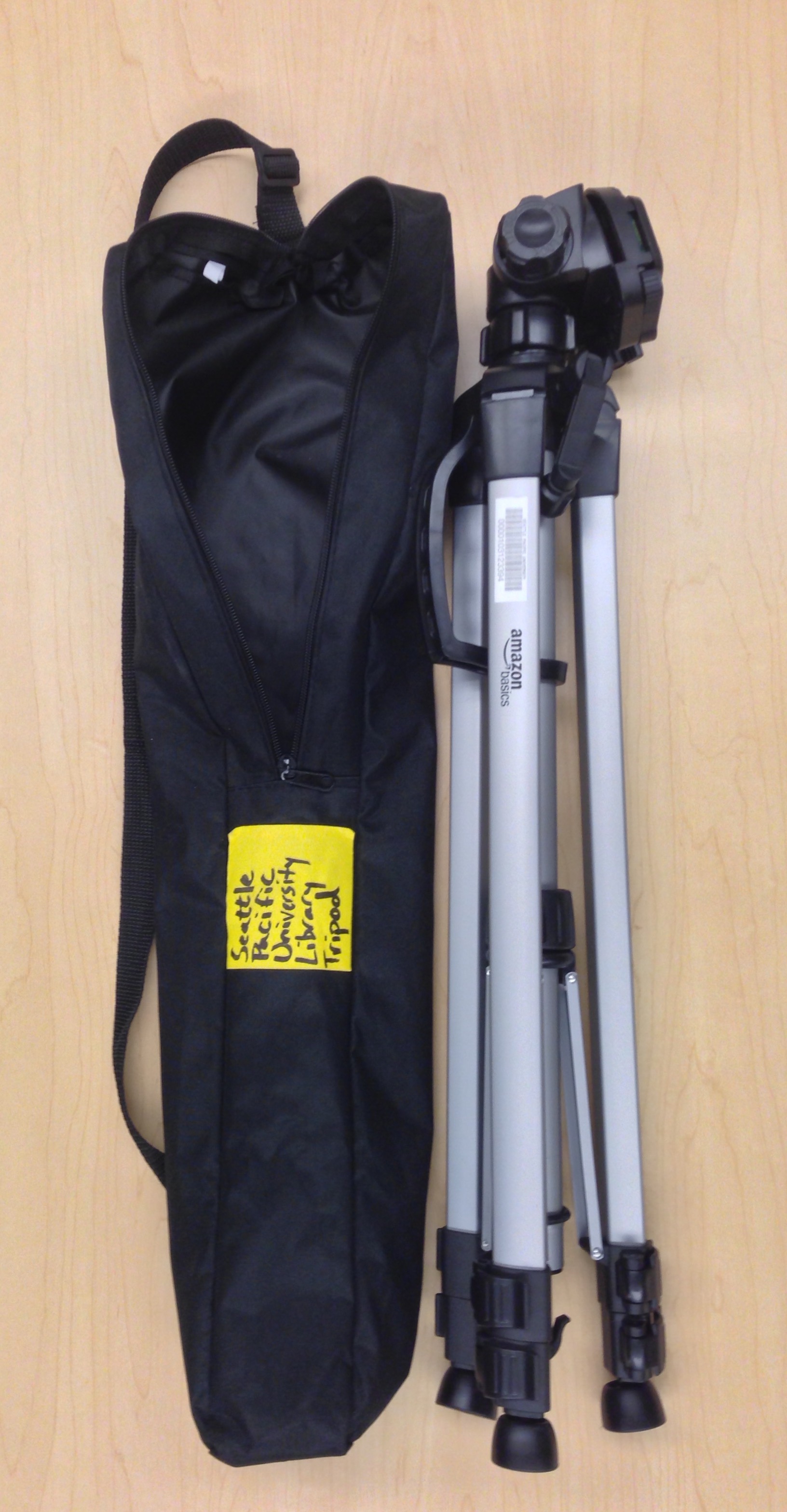 Large tripod and case
