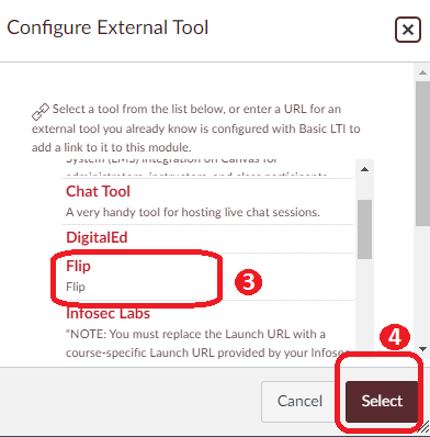 configure external tool